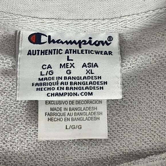 Las Vegas Golden Knights Sweatshirt Mens Size L Champion Crew Neck Gray NHL - Picture 4 of 11